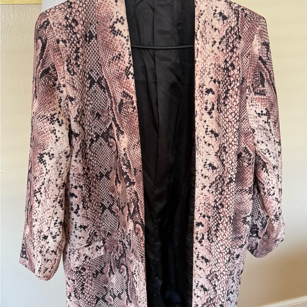 Women's Snake Print Jacket